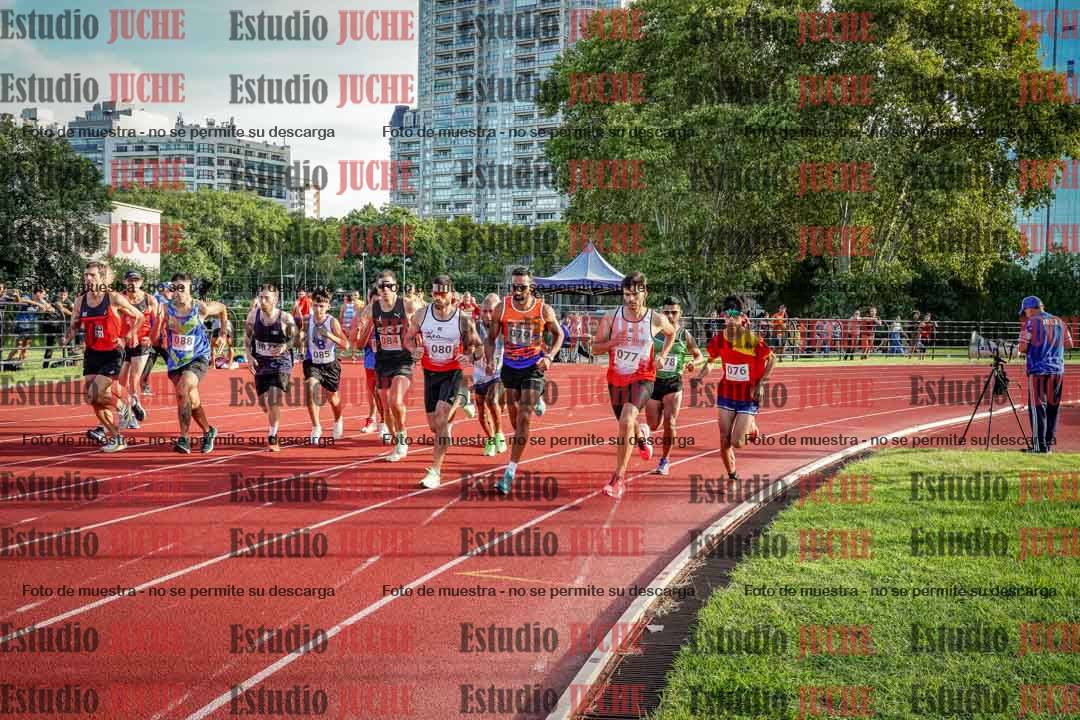 Fotos de los 1500 m llanos de varones