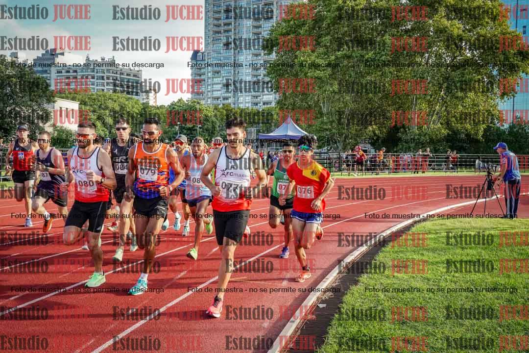 Fotos de los 1500 m llanos de varones