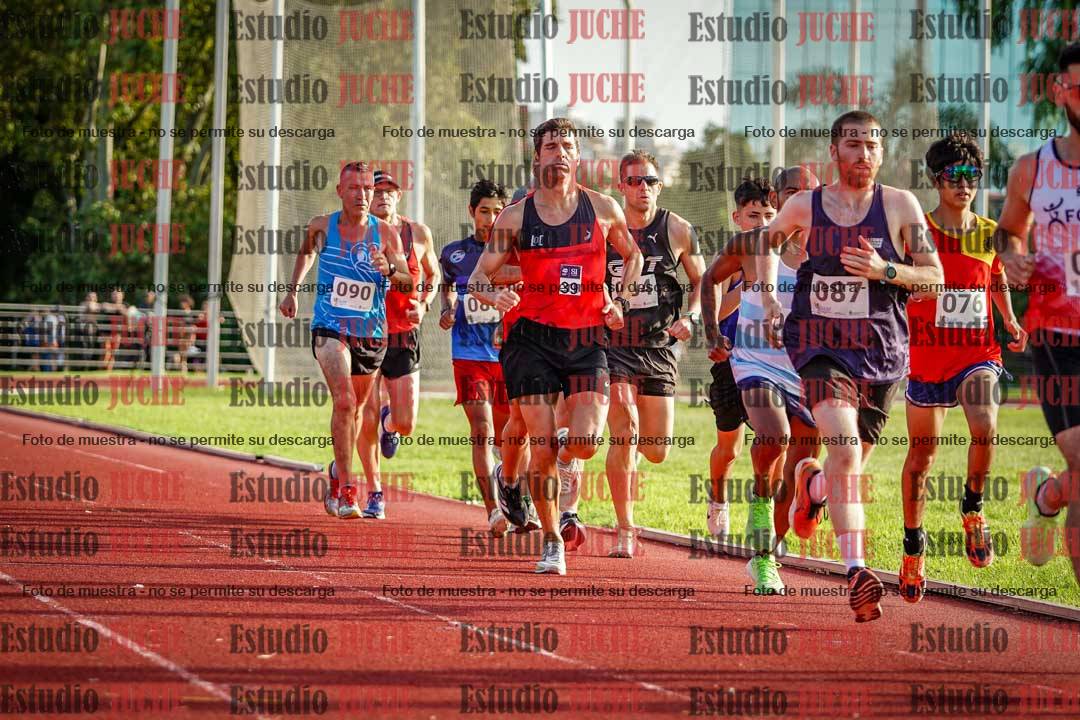 Fotos de los 1500 m llanos de varones