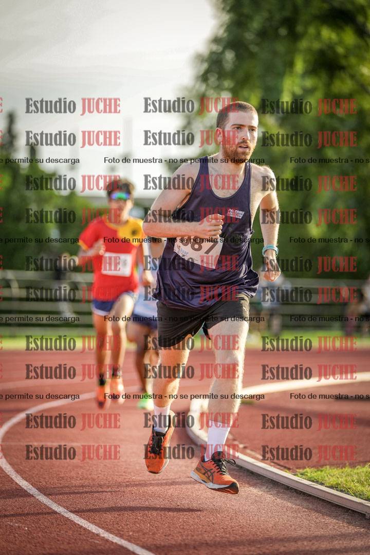 Fotos de los 1500 m llanos de varones