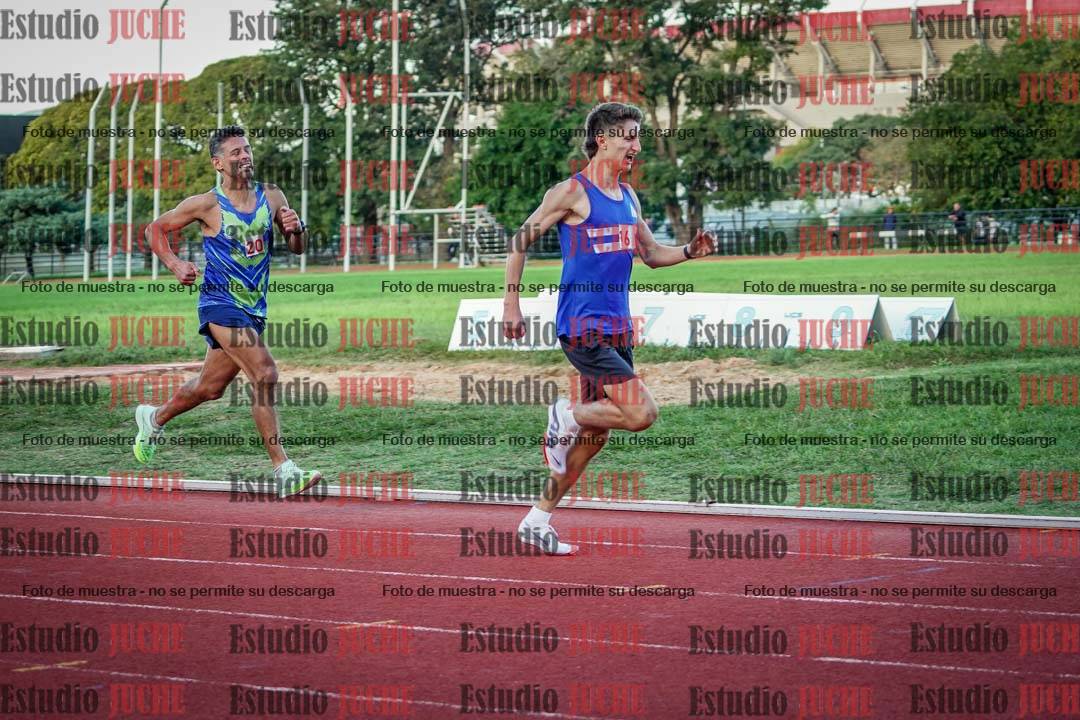 Fotos de los 1500 m llanos de varones