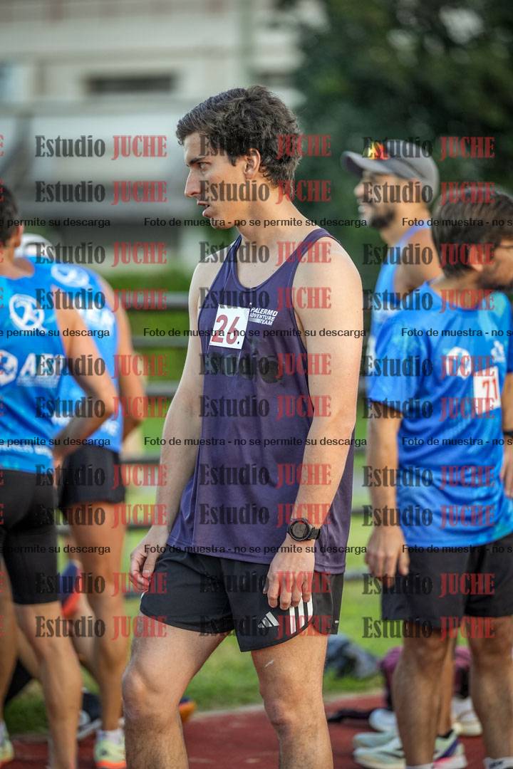 Fotos de los 1500 m llanos de varones
