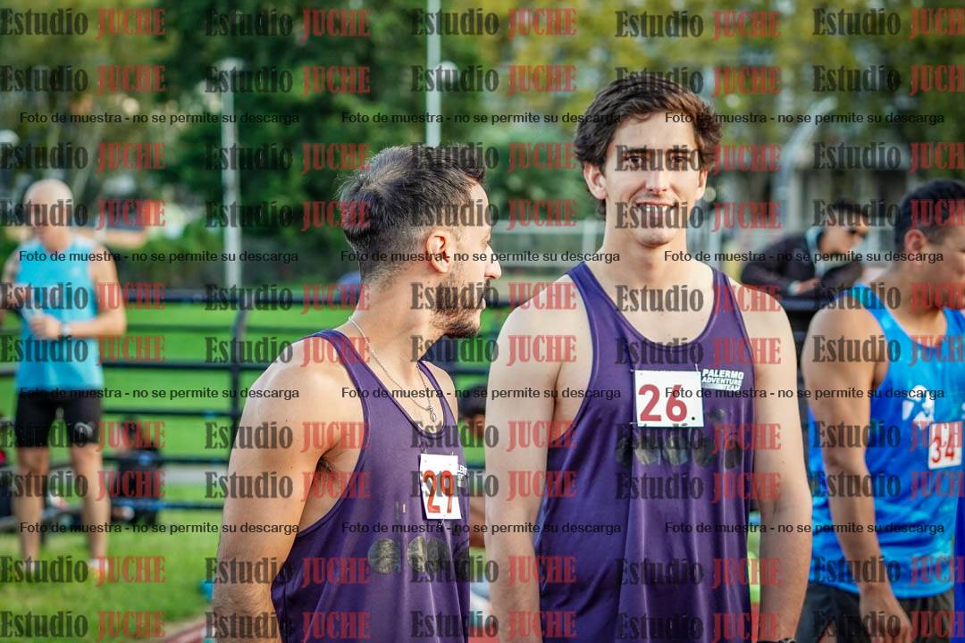 Fotos de los 1500 m llanos de varones