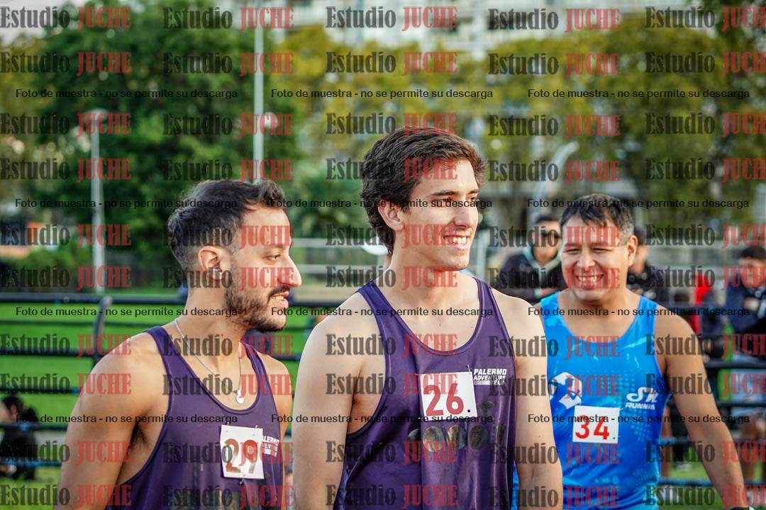 Fotos de los 1500 m llanos de varones