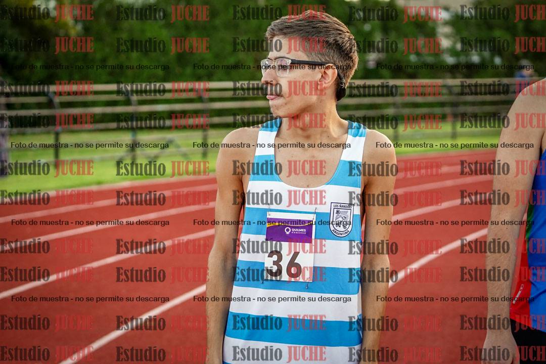 Fotos de los 1500 m llanos de varones