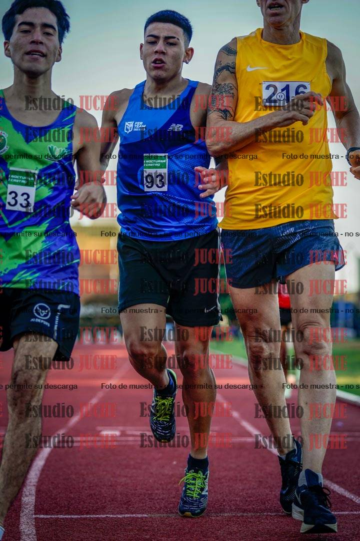 Fotos de los 1500 m de varones