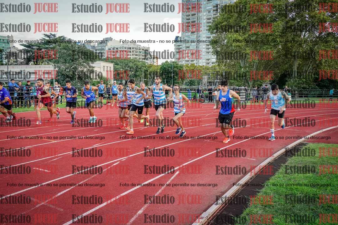 Fotos de los 1500 m llanos de varones