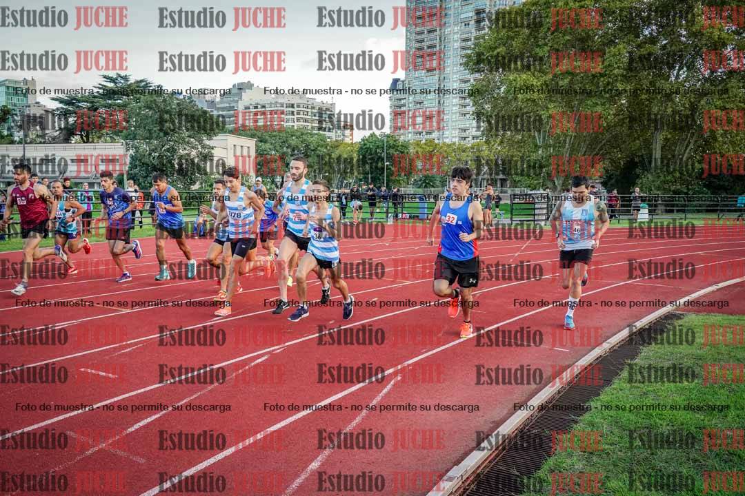 Fotos de los 1500 m llanos de varones