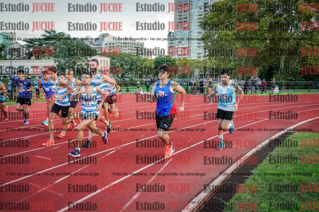 Fotos de los 1500 m llanos de varones