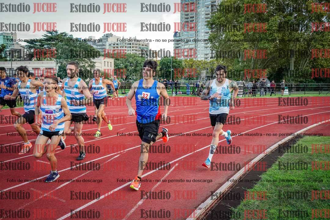 Fotos de los 1500 m llanos de varones
