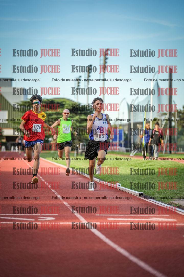 Fotos de los 1500 m llanos de varones
