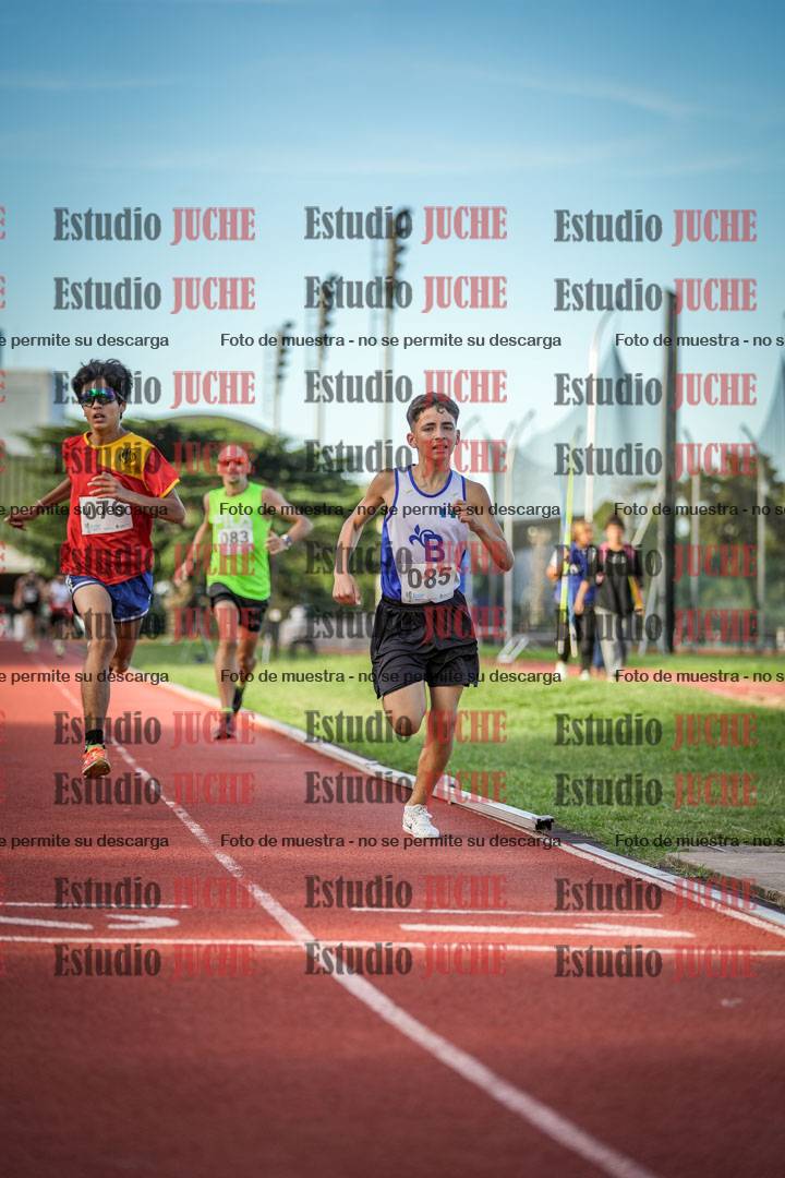 Fotos de los 1500 m llanos de varones