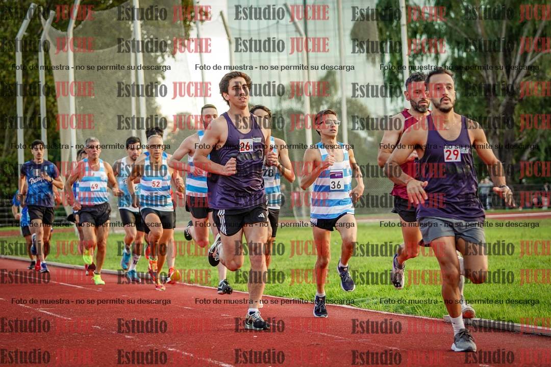 Fotos de los 1500 m llanos de varones