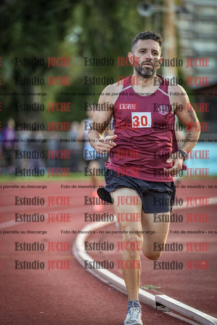Fotos de los 1500 m llanos de varones