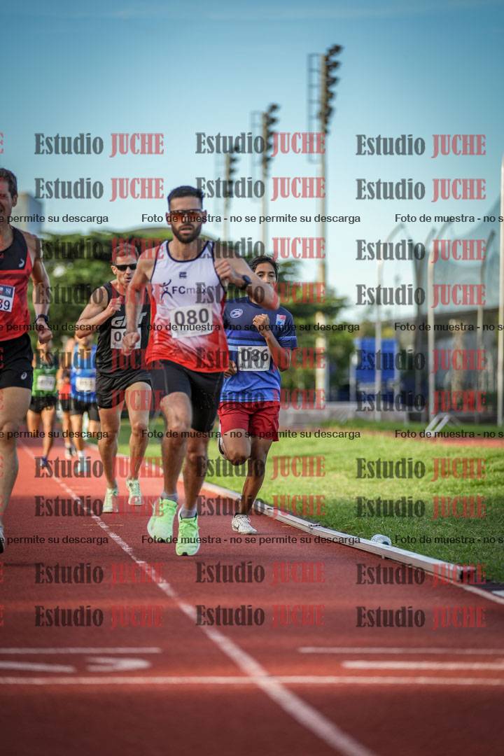 Fotos de los 1500 m llanos de varones