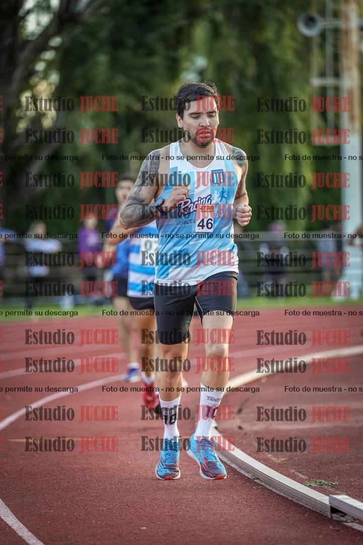 Fotos de los 1500 m llanos de varones