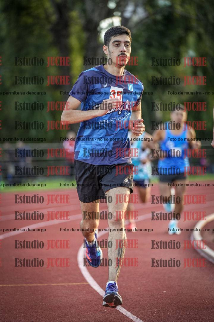 Fotos de los 1500 m llanos de varones