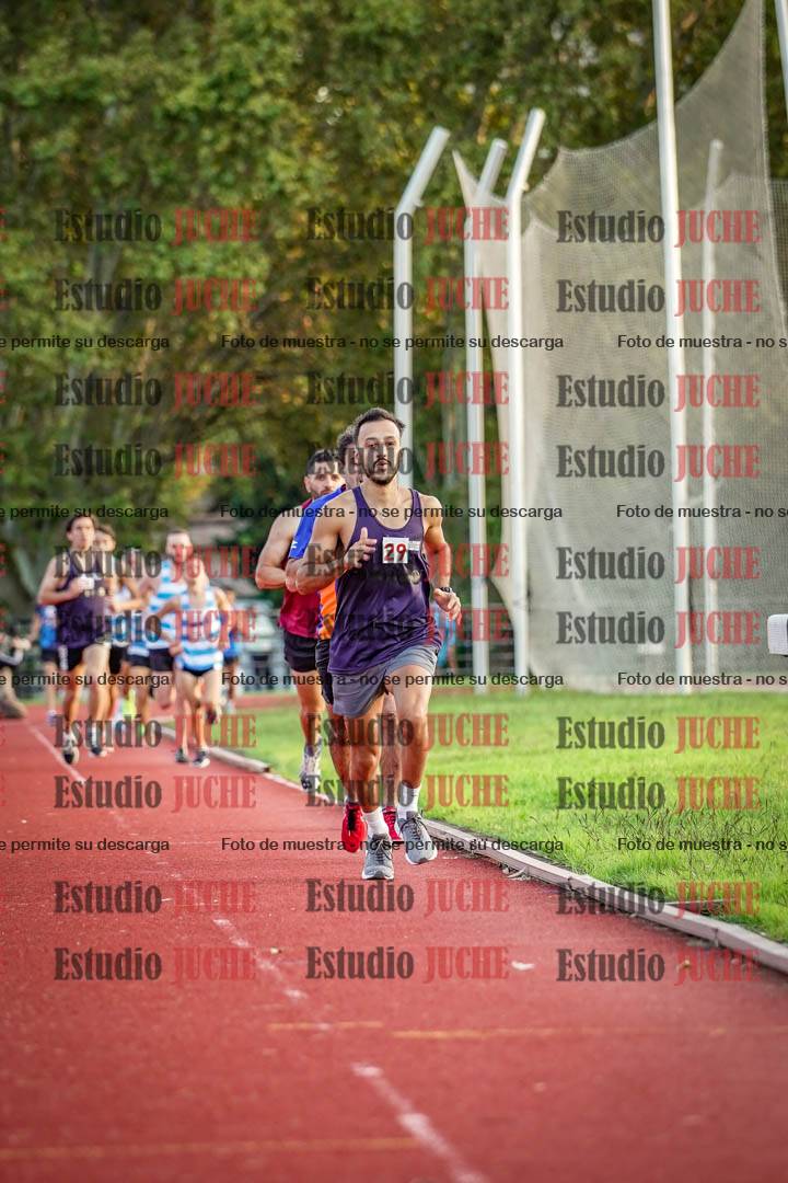 Fotos de los 1500 m llanos de varones
