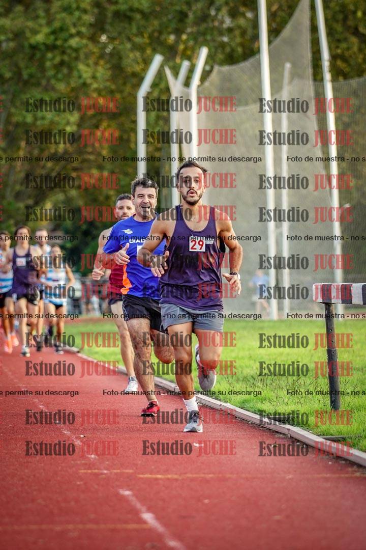 Fotos de los 1500 m llanos de varones