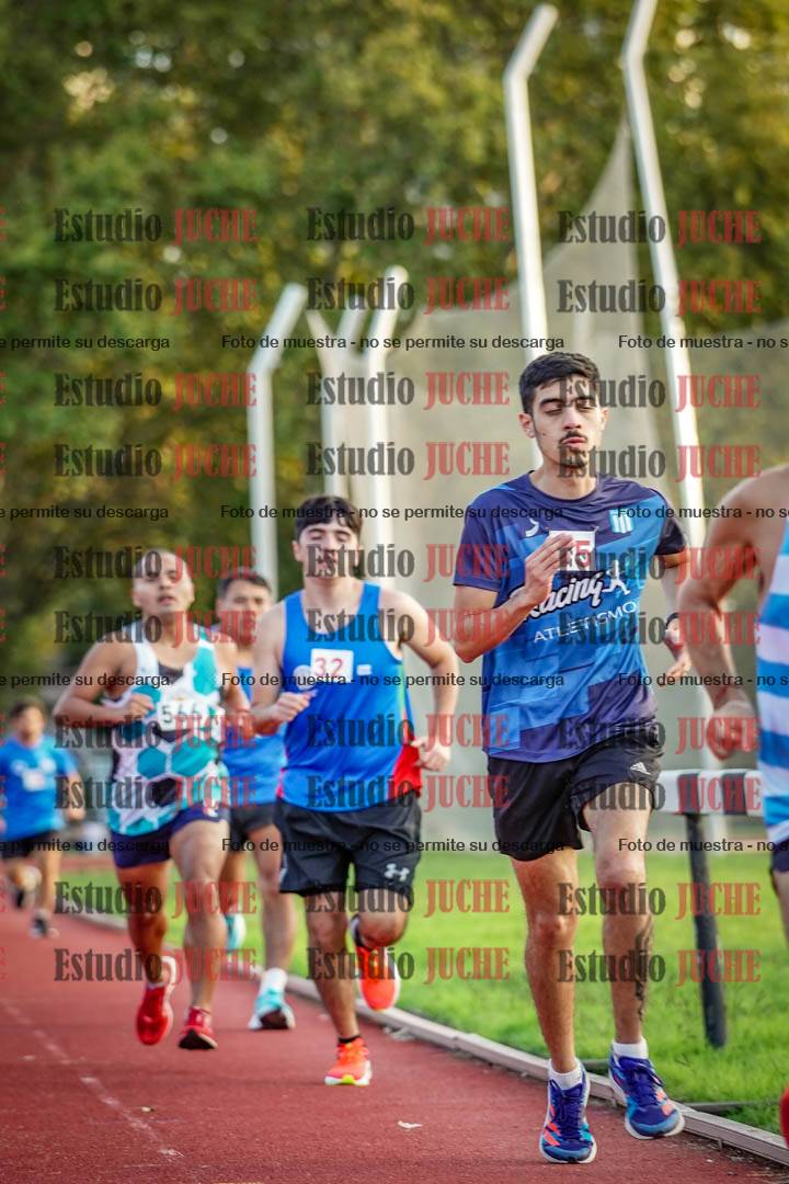 Fotos de los 1500 m llanos de varones