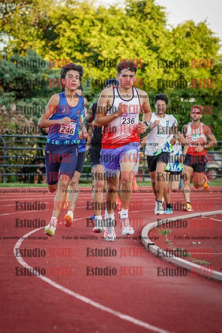 Fotos de los 1500 m de varones