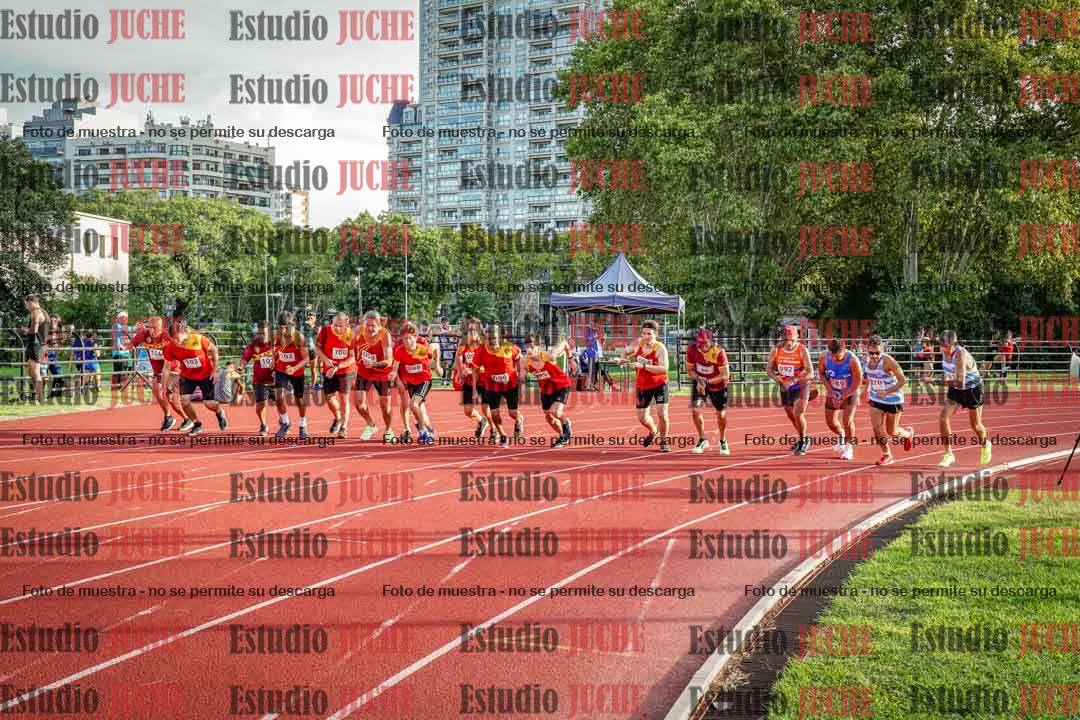 Fotos de los 1500 m llanos de varones