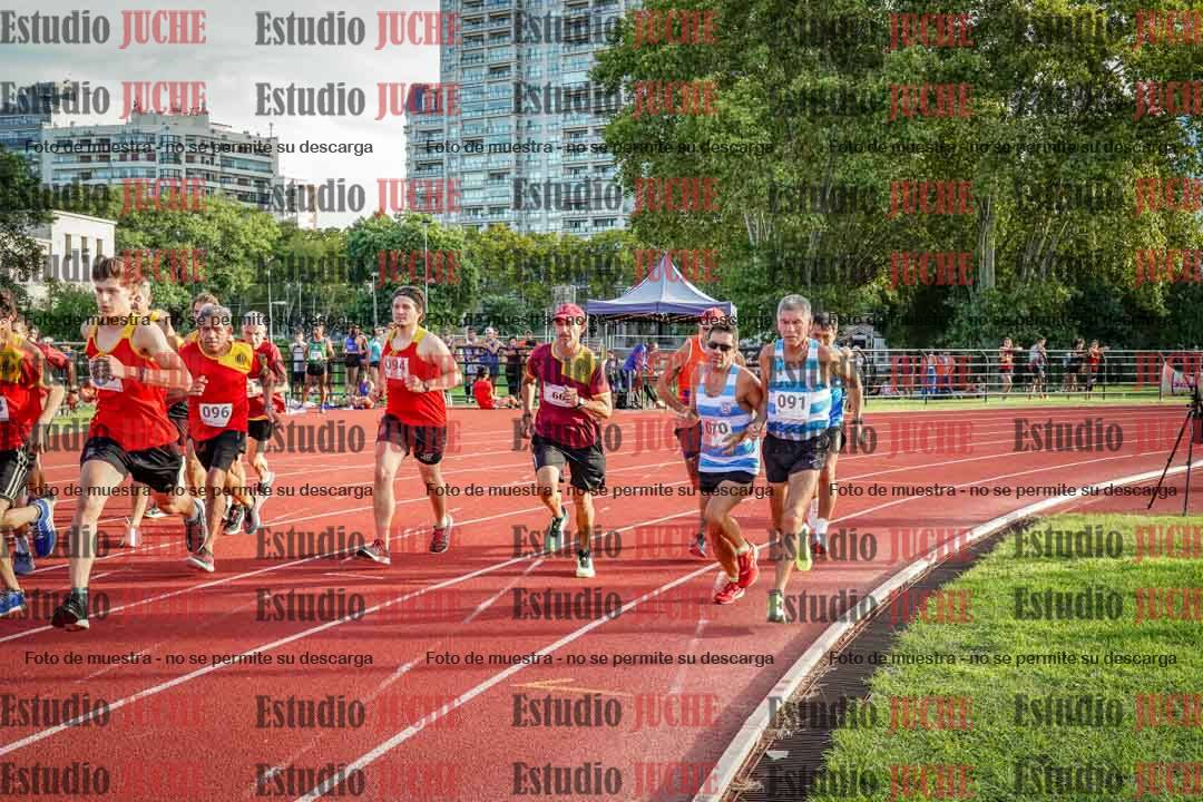 Fotos de los 1500 m llanos de varones