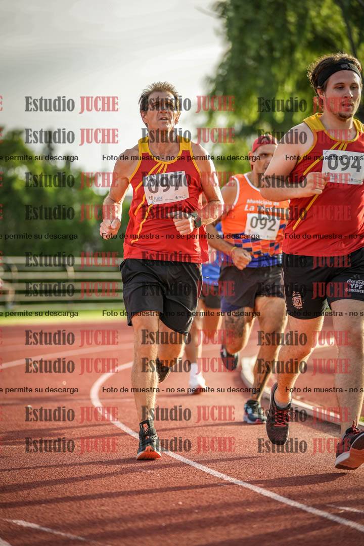 Fotos de los 1500 m llanos de varones