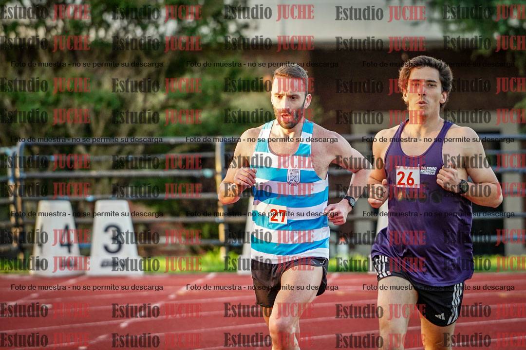 Fotos de los 1500 m llanos de varones