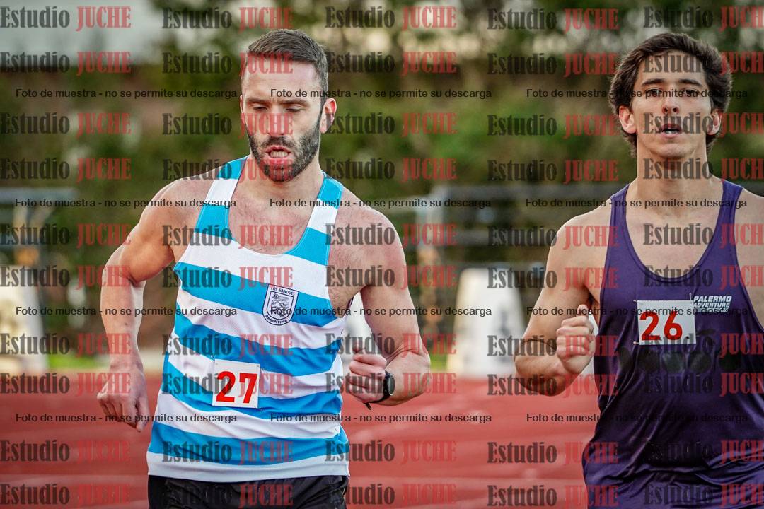 Fotos de los 1500 m llanos de varones