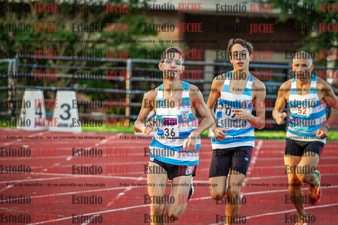 Fotos de los 1500 m llanos de varones