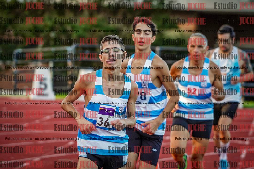 Fotos de los 1500 m llanos de varones