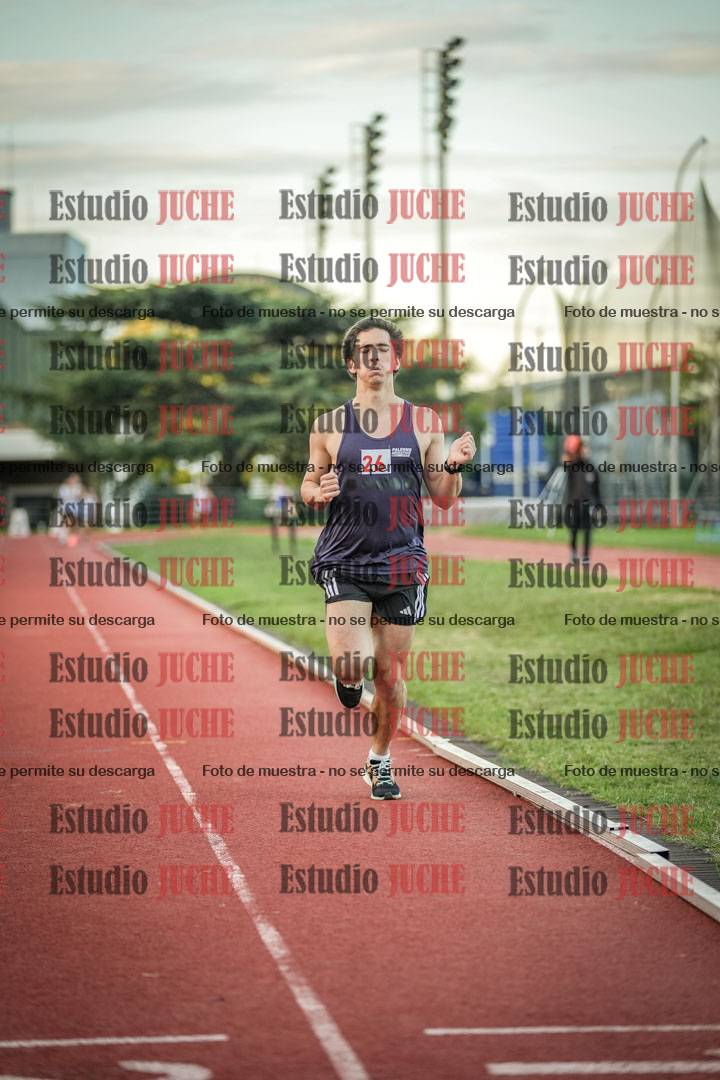 Fotos de los 1500 m llanos de varones