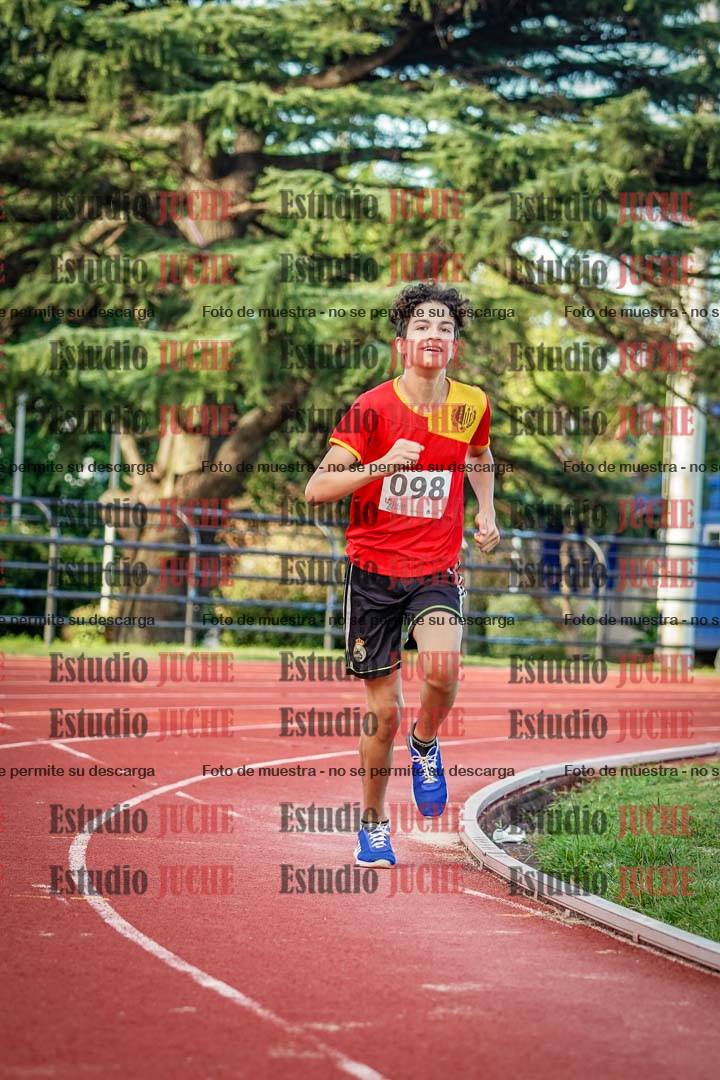 Fotos de los 1500 m llanos de varones