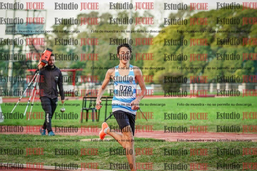 Fotos de los 1500 m llanos de varones