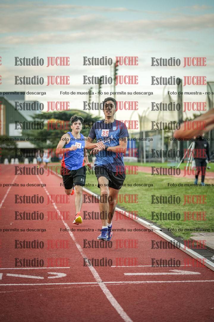 Fotos de los 1500 m llanos de varones