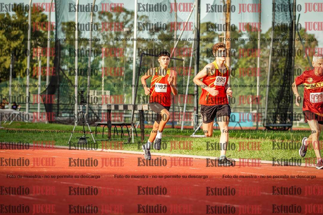 Fotos de los 1500 m llanos de varones