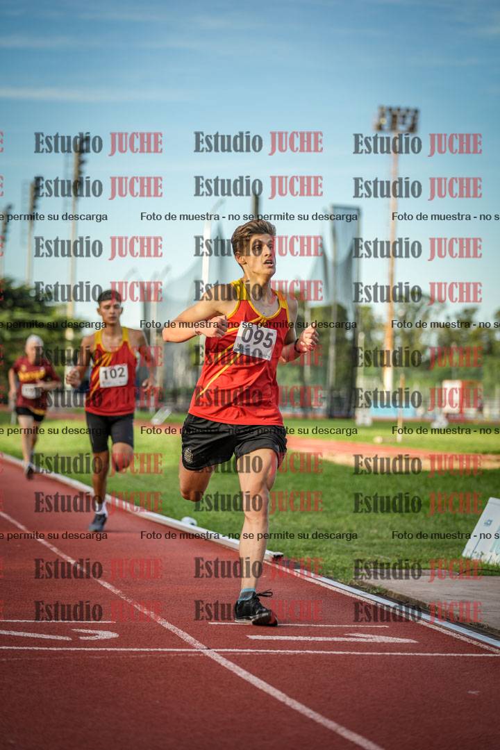 Fotos de los 1500 m llanos de varones