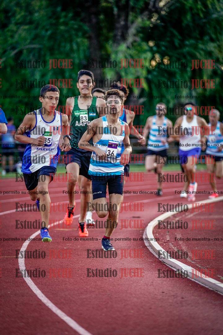 Fotos de los 1500 m de varones