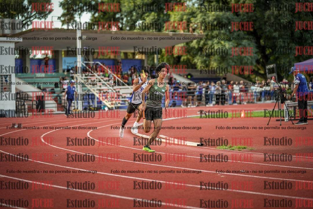 Fotos de las Postas 4x100 m de varones