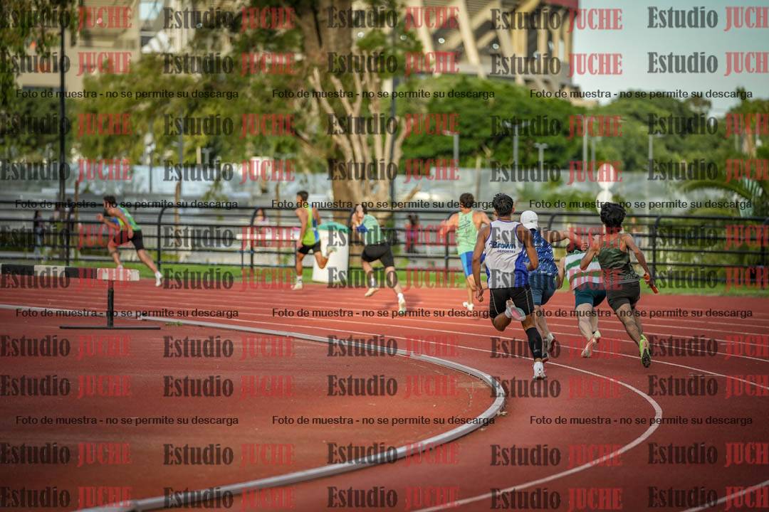 Fotos de las Postas 4x100 m de varones