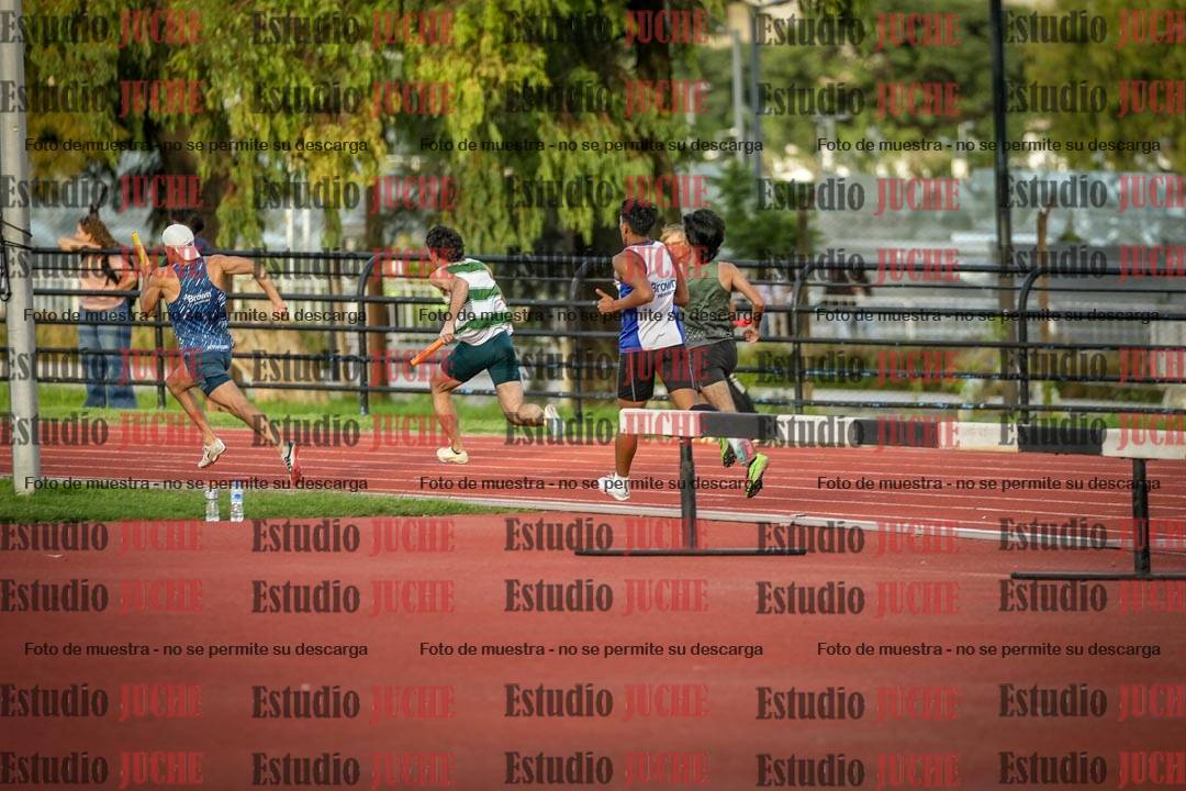 Fotos de las Postas 4x100 m de varones