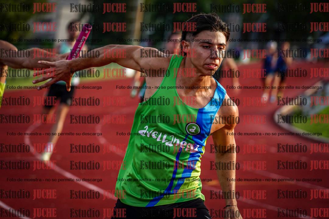 Fotos de las Postas 4x100 m de varones