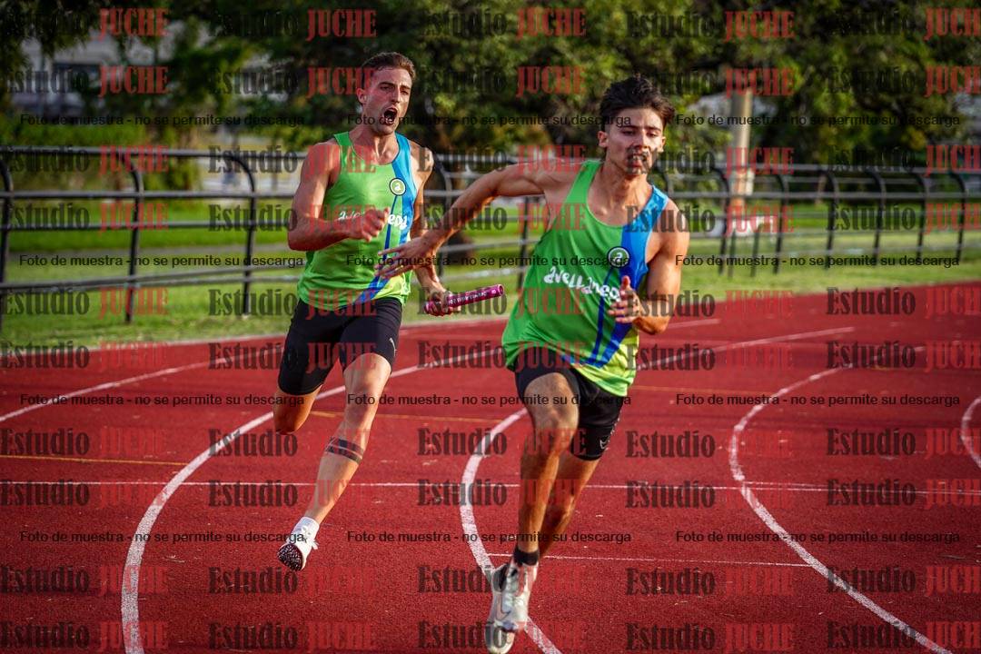 Fotos de las Postas 4x100 m de varones