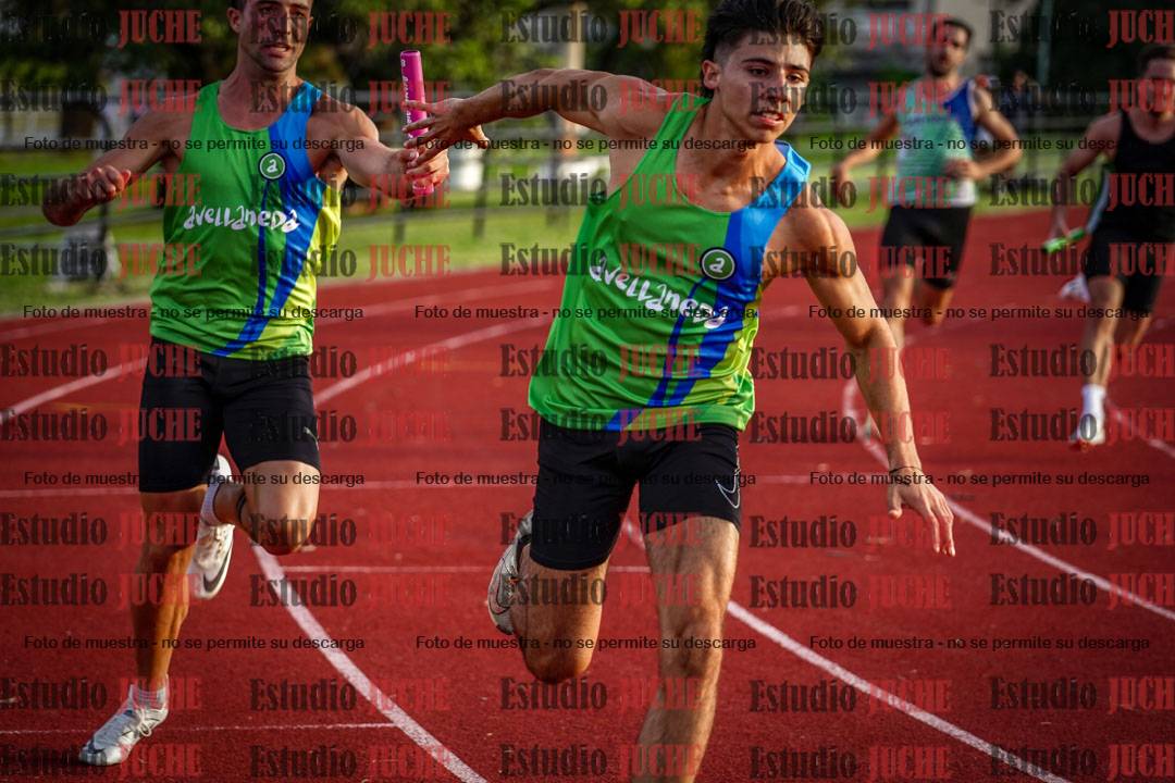 Fotos de las Postas 4x100 m de varones