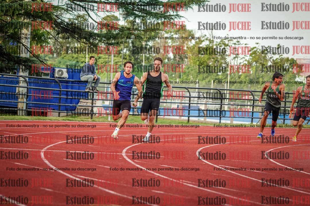 Fotos de las Postas 4x100 m de varones