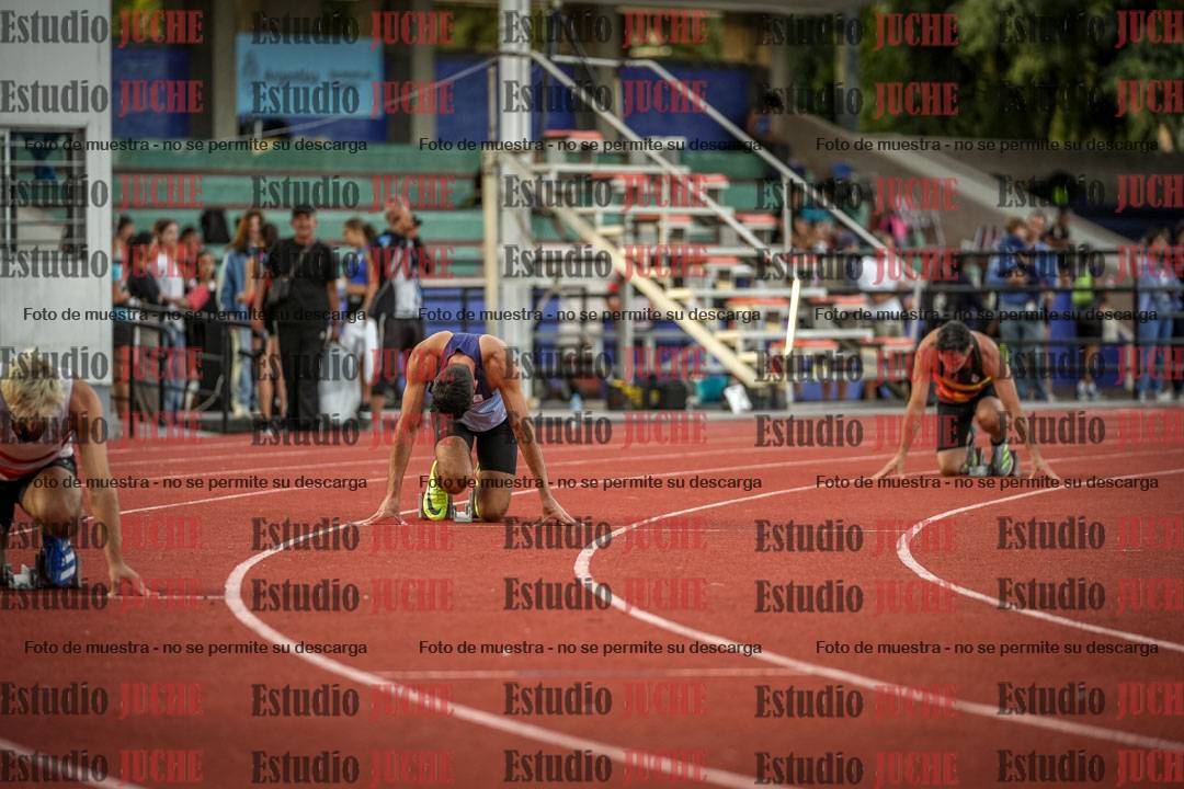 Fotos de los 400 m llanos de varones - decatlón 5