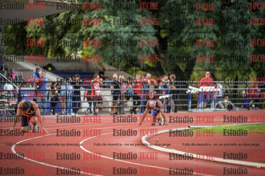 Fotos de los 400 m llanos de varones - decatlón 5