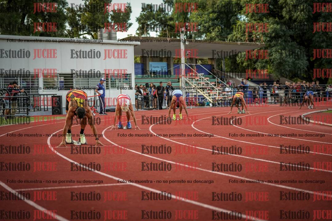 Fotos de los 400 m llanos de varones - decatlón 5