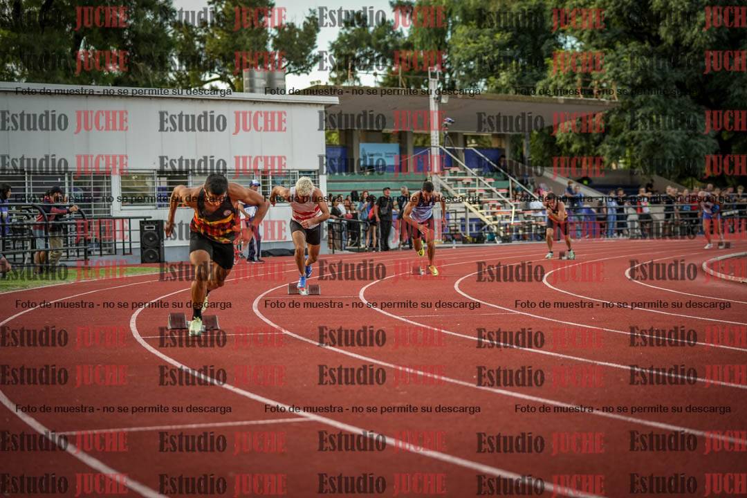 Fotos de los 400 m llanos de varones - decatlón 5